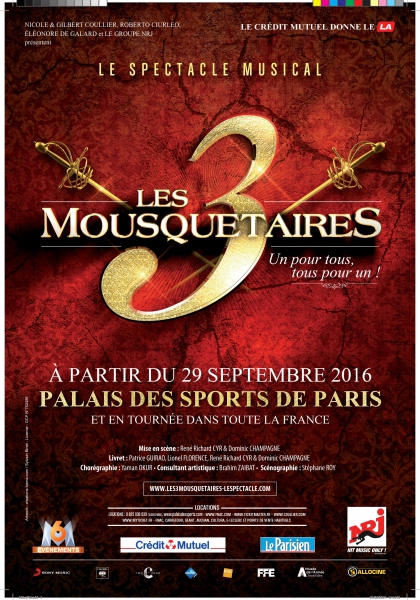 Les 3 Mousquetaires - le spectacle musical (2016)